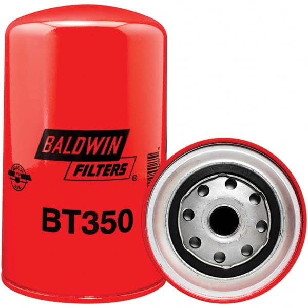 Baldwin Filters - 13/16 Thread 7-11/32" OAL x 4-1/4" OD Automotive Hydraulic Filter - USA Tool & Supply