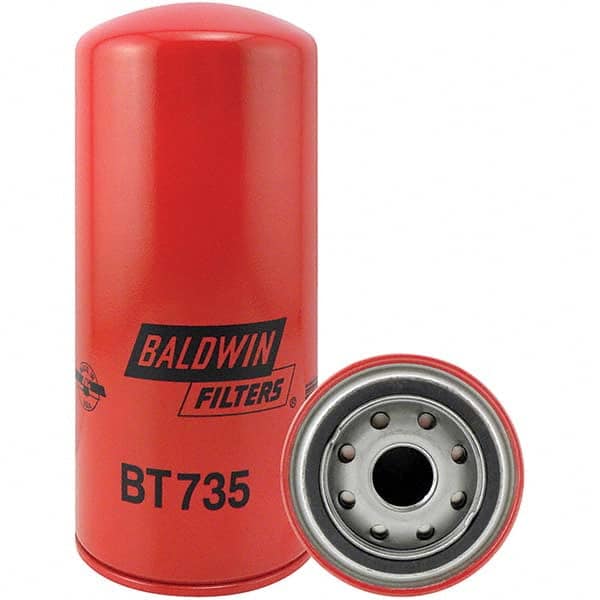 Baldwin Filters - 1 Thread 8-7/32" OAL x 3-23/32" OD Automotive Hydraulic Filter - USA Tool & Supply