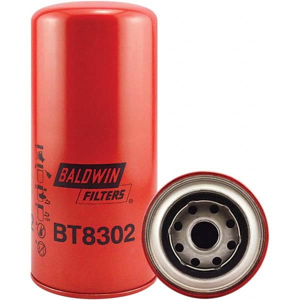 Baldwin Filters - 1 Thread 9-3/16" OAL x 4-1/4" OD Automotive Hydraulic Filter - USA Tool & Supply