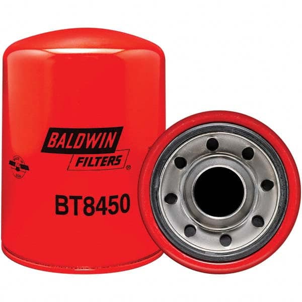 Baldwin Filters - 1-1/4 Thread 7-3/32" OAL x 5" OD Automotive Hydraulic Filter - USA Tool & Supply