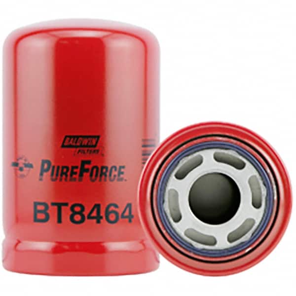 Baldwin Filters - 1-3/8 Thread 6-1/8" OAL x 3-3/4" OD Automotive Hydraulic Filter - USA Tool & Supply