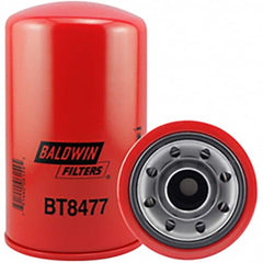 Baldwin Filters - 1-1/4 Thread 8-11/16" OAL x 5-1/8" OD Automotive Hydraulic Filter - USA Tool & Supply