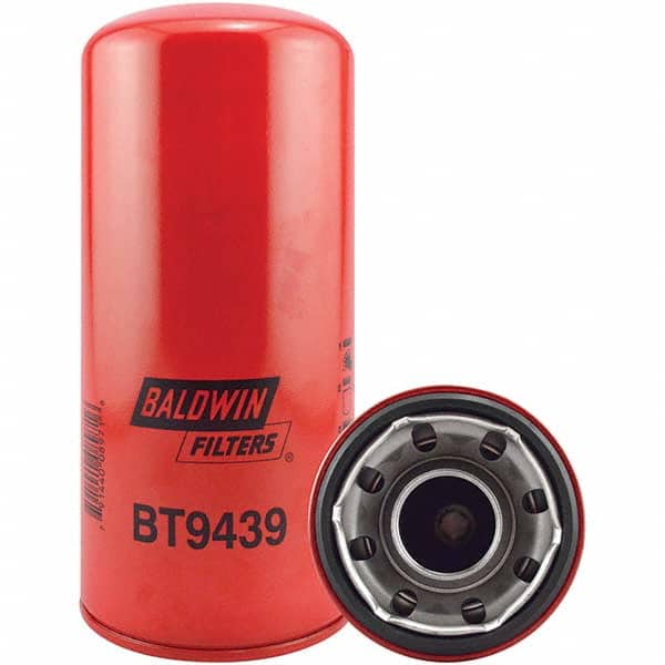Baldwin Filters - 1-3/4 Thread 9-15/16" OAL x 4-21/32" OD Automotive Hydraulic Filter - USA Tool & Supply