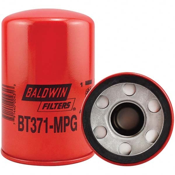 Baldwin Filters - 1-1/2 Thread 5-13/32" OAL x 3-13/16" OD Automotive Hydraulic Filter - USA Tool & Supply