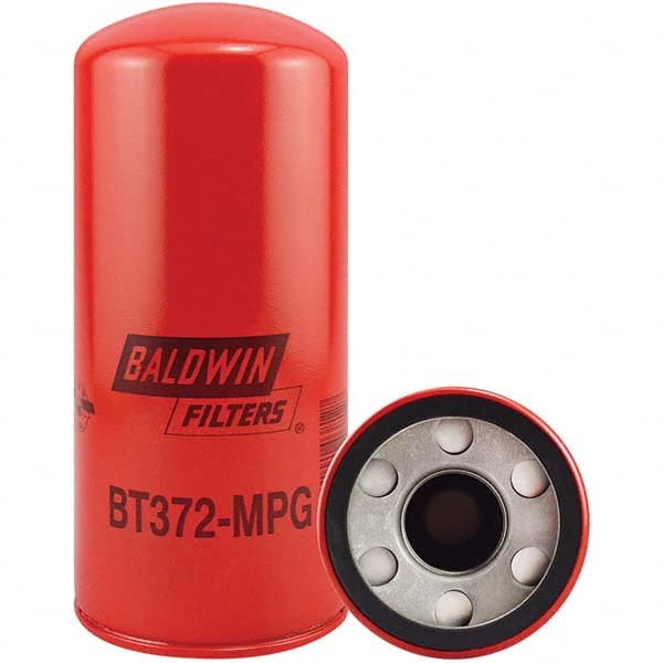 Baldwin Filters - 1-1/2 Thread 8-1/16" OAL x 3-11/16" OD Automotive Hydraulic Filter - USA Tool & Supply