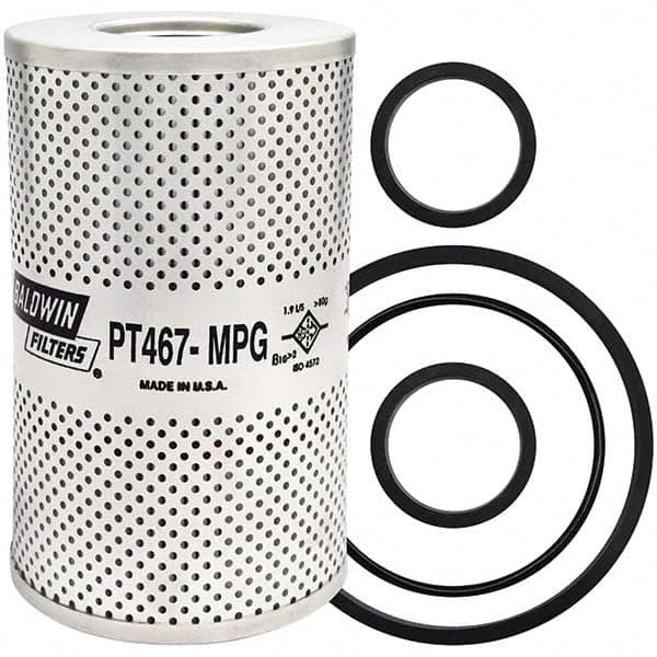 Baldwin Filters - 6-31/32" OAL x 4-1/2" OD Automotive Hydraulic Filter - USA Tool & Supply