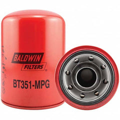 Baldwin Filters - 1-1/4 Thread 7" OAL x 5" OD Automotive Hydraulic Filter - USA Tool & Supply