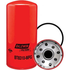 Baldwin Filters - 1-1/2 Thread 10-3/4" OAL x 5-1/16" OD Automotive Hydraulic Filter - USA Tool & Supply