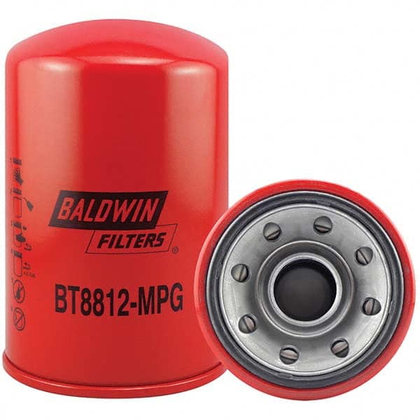 Baldwin Filters - 1-1/2 Thread 7-15/32" OAL x 4-13/16" OD Automotive Hydraulic Filter - USA Tool & Supply