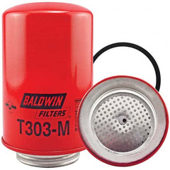 Baldwin Filters - 2-3/4 Thread 6-13/32" OAL x 3-7/8" OD Automotive Oil Filter - USA Tool & Supply