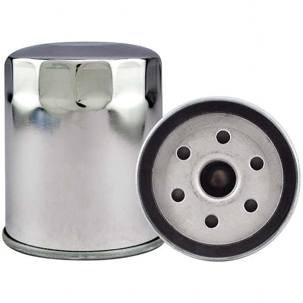 Baldwin Filters - 3/4 Thread 3-21/32" OAL x 3-1/8" OD Automotive Oil Filter - USA Tool & Supply