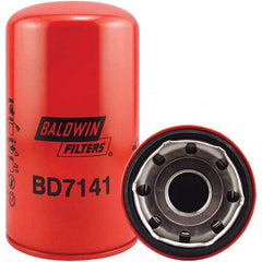 Baldwin Filters - 1-1/2 Thread 8-3/32" OAL x 4-21/32" OD Automotive Oil Filter - USA Tool & Supply