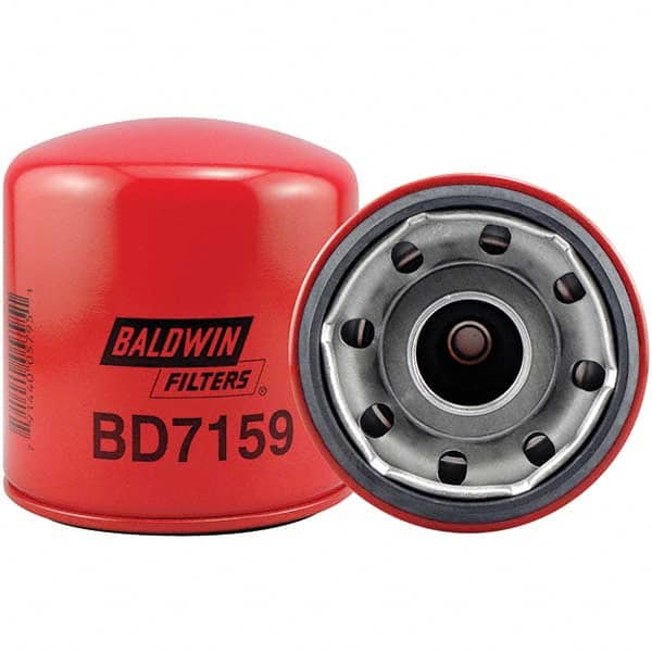 Baldwin Filters - 1-1/2 Thread 4-15/16" OAL x 4-21/32" OD Automotive Oil Filter - USA Tool & Supply