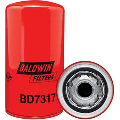 Baldwin Filters - 1 Thread 7-1/8" OAL x 3-11/16" OD Automotive Oil Filter - USA Tool & Supply