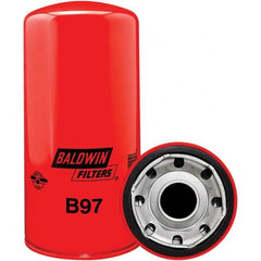 Baldwin Filters - 1-1/2 Thread 9-29/32" OAL x 4-21/32" OD Automotive Oil Filter - USA Tool & Supply