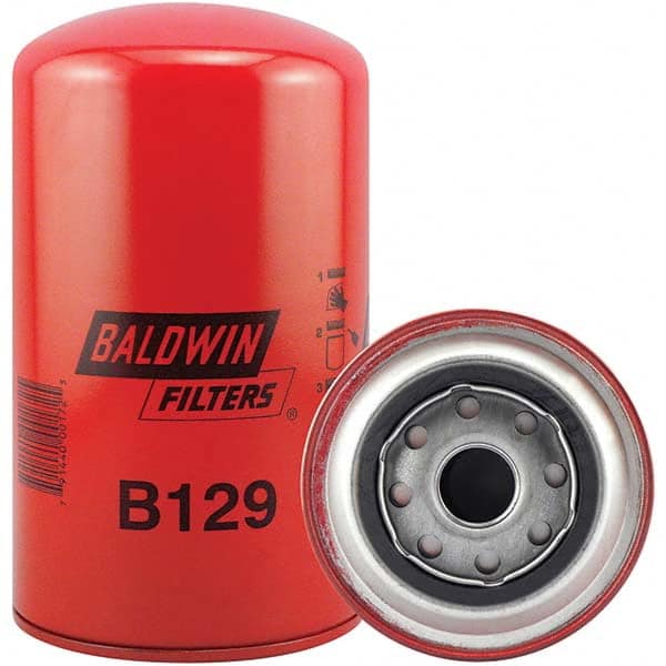 Baldwin Filters - 1 Thread 7-3/8" OAL x 4-1/4" OD Automotive Oil Filter - USA Tool & Supply