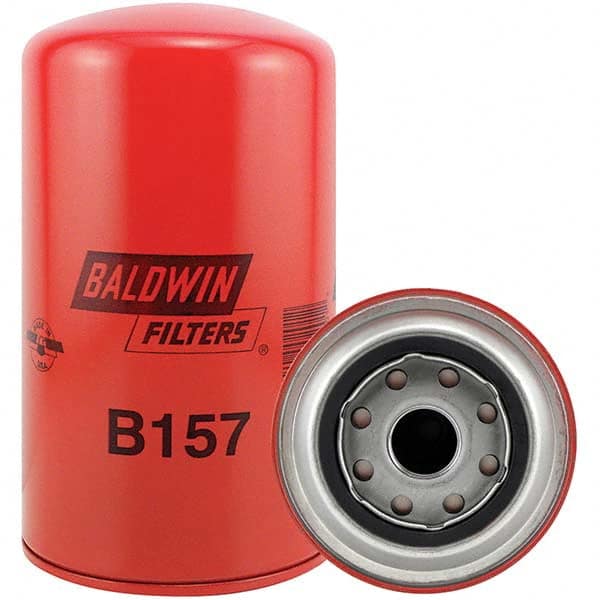 Baldwin Filters - 1 Thread 7-3/8" OAL x 4-1/4" OD Automotive Oil Filter - USA Tool & Supply