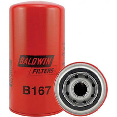 Baldwin Filters - 1 Thread 7-1/8" OAL x 3-11/16" OD Automotive Oil Filter - USA Tool & Supply