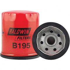 Baldwin Filters - M18 x 1.5 Thread 3-1/2" OAL x 3-1/8" OD Automotive Oil Filter - USA Tool & Supply