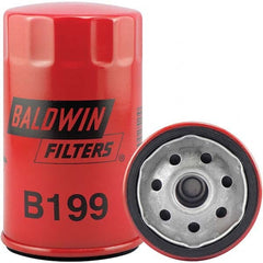 Baldwin Filters - M20 x 1.5 Thread 5-1/8" OAL x 3" OD Automotive Oil Filter - USA Tool & Supply