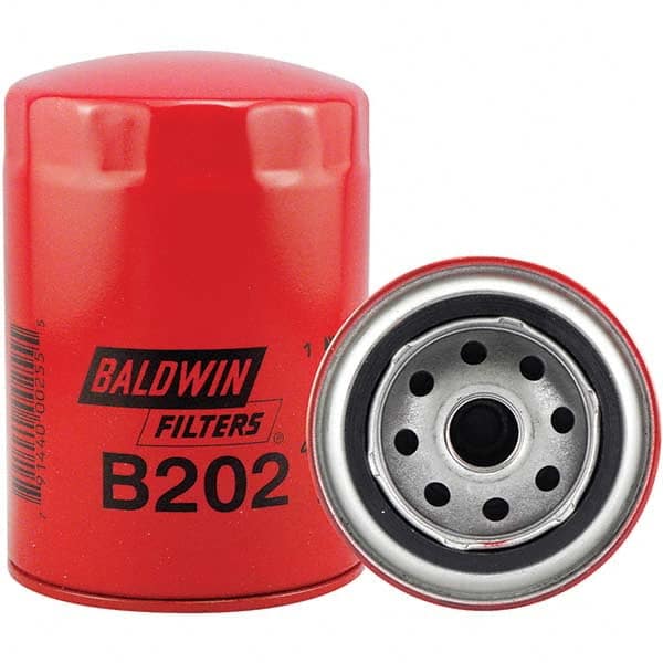 Baldwin Filters - M20 x 1.5 Thread 5-3/8" OAL x 3-11/16" OD Automotive Oil Filter - USA Tool & Supply