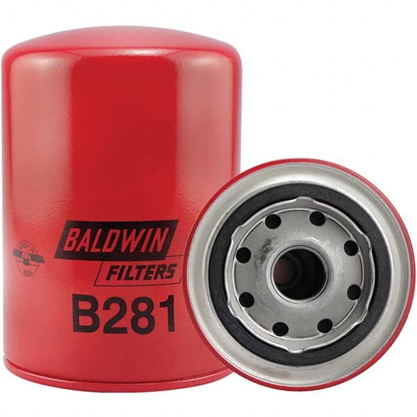 Baldwin Filters - M22 x 1.5 Thread 5-3/8" OAL x 3-11/16" OD Automotive Oil Filter - USA Tool & Supply