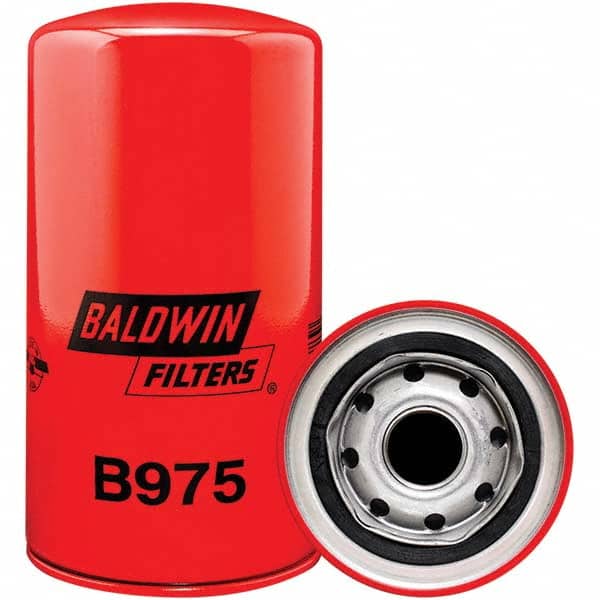 Baldwin Filters - 1 Thread 7-1/8" OAL x 3-11/16" OD Automotive Oil Filter - USA Tool & Supply