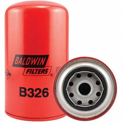 Baldwin Filters - 7/8 Thread 7-3/8" OAL x 4-1/4" OD Automotive Oil Filter - USA Tool & Supply