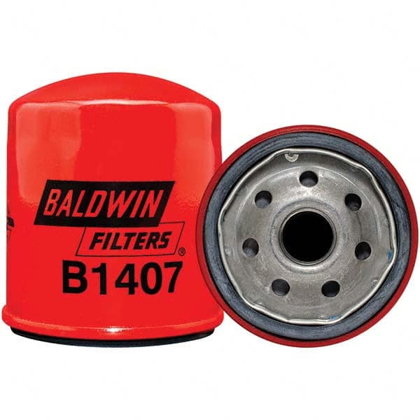 Baldwin Filters - 3/4 Thread 3-1/2" OAL x 3-1/32" OD Automotive Oil Filter - USA Tool & Supply