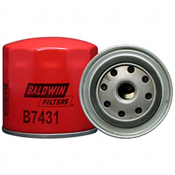 Baldwin Filters - 3/4 Thread 3-13/16" OAL x 3-3/4" OD Automotive Oil Filter - USA Tool & Supply
