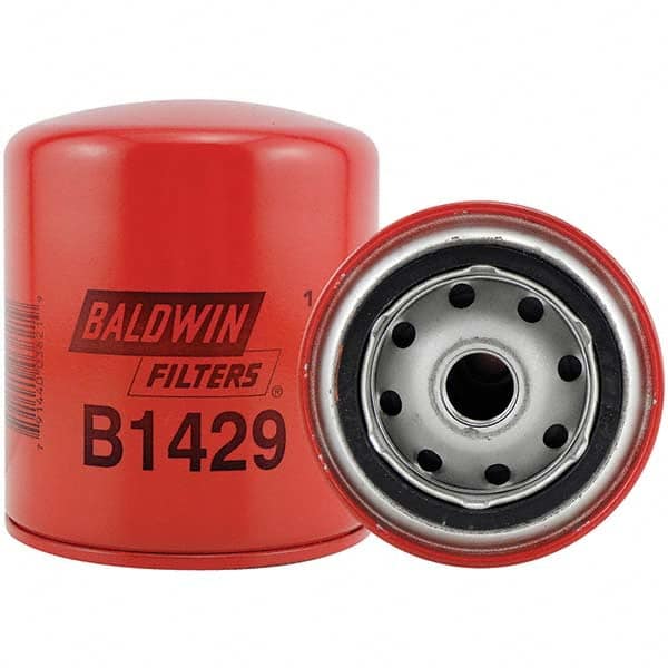 Baldwin Filters - 3/4 Thread 4-7/16" OAL x 3-11/16" OD Automotive Oil Filter - USA Tool & Supply