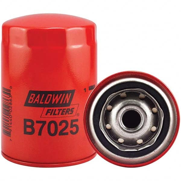Baldwin Filters - 3/4 Thread 5-3/8" OAL x 3-11/16" OD Automotive Oil Filter - USA Tool & Supply