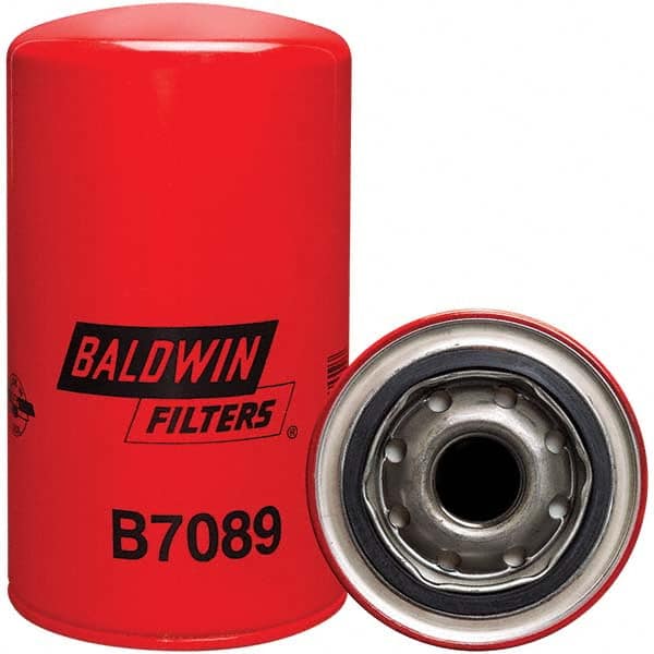 Baldwin Filters - 1 Thread 6-5/8" OAL x 3-11/16" OD Automotive Oil Filter - USA Tool & Supply