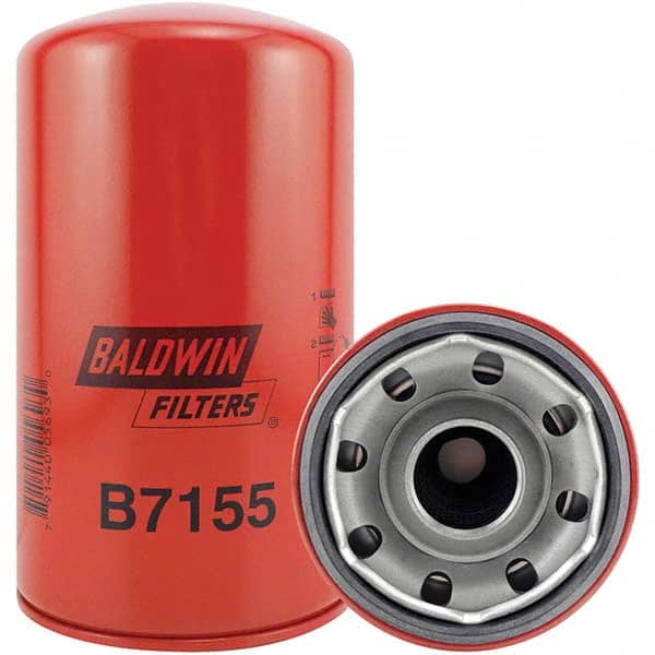 Baldwin Filters - 1-1/2 Thread 8-1/8" OAL x 4-21/32" OD Automotive Oil Filter - USA Tool & Supply