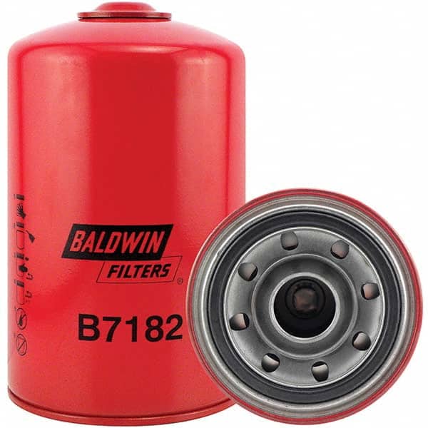 Baldwin Filters - 1-1/2 Thread 8-7/8" OAL x 5-3/8" OD Automotive Oil Filter - USA Tool & Supply