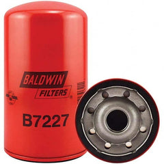 Baldwin Filters - 1-1/8 Thread 7-3/8" OAL x 4-1/4" OD Automotive Oil Filter - USA Tool & Supply
