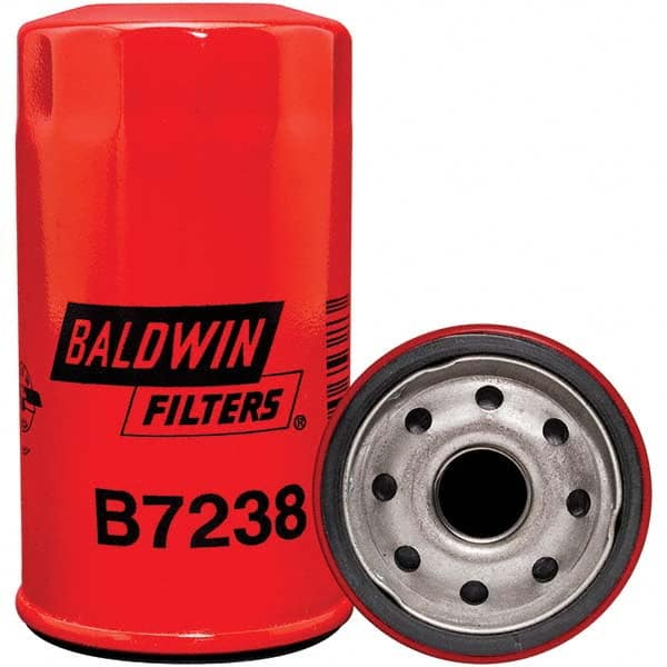 Baldwin Filters - 3/4 Thread 4-3/4" OAL x 2-9/16" OD Automotive Oil Filter - USA Tool & Supply