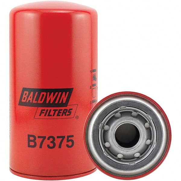 Baldwin Filters - 1-1/8 Thread 7-1/8" OAL x 3-11/16" OD Automotive Oil Filter - USA Tool & Supply