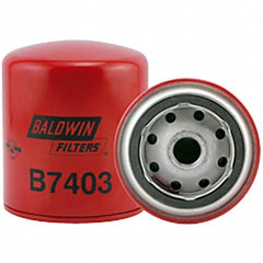 Baldwin Filters - 3/4 Thread 4-3/8" OAL x 3-11/16" OD Automotive Oil Filter - USA Tool & Supply