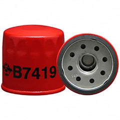 Baldwin Filters - M20 x 1.0 Thread 2-5/8" OAL x 2-21/32" OD Automotive Oil Filter - USA Tool & Supply