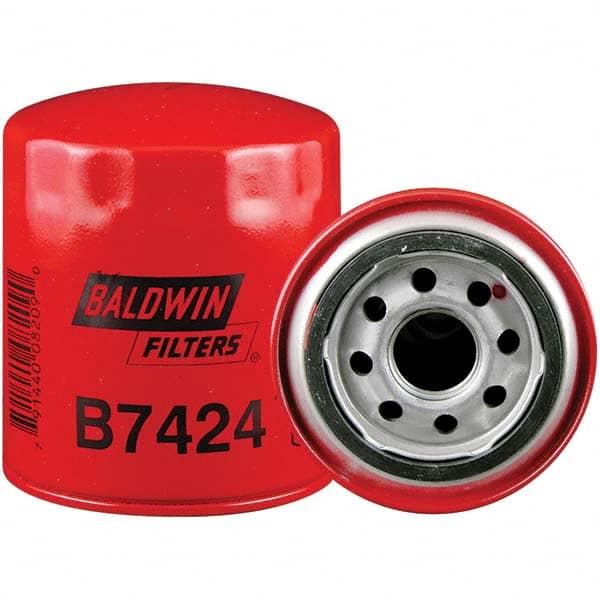 Baldwin Filters - 1 Thread 4-7/16" OAL x 3-11/16" OD Automotive Oil Filter - USA Tool & Supply