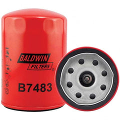 Baldwin Filters - 1-1/8 Thread 6-7/32" OAL x 4-9/32" OD Automotive Oil Filter - USA Tool & Supply