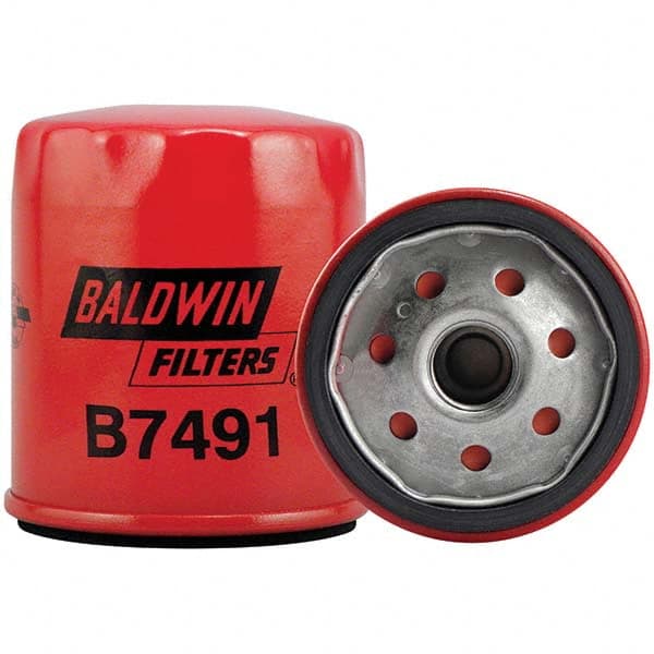 Baldwin Filters - 3/4 Thread 3-17/32" OAL x 3" OD Automotive Oil Filter - USA Tool & Supply