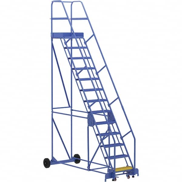 Vestil - 166" High 350 Lb Capacity 13 Step Ladder - USA Tool & Supply
