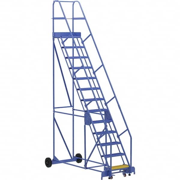 Vestil - 166" High 350 Lb Capacity 13 Step Ladder - USA Tool & Supply