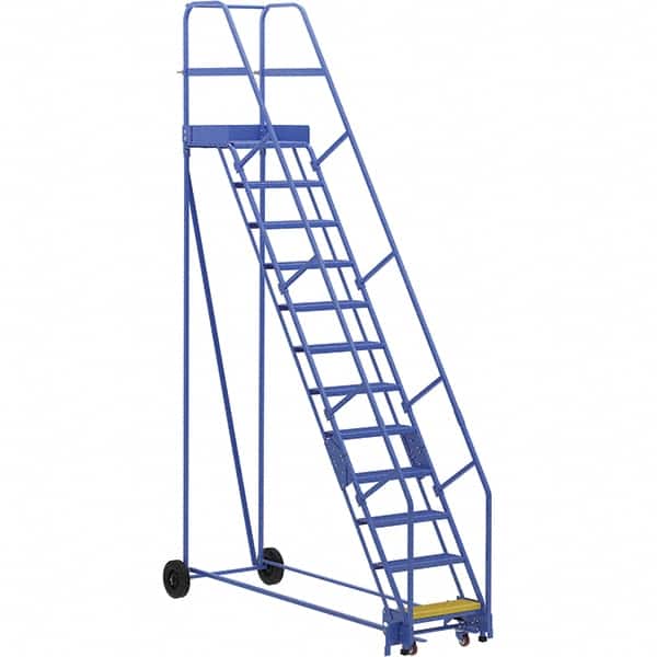 Vestil - 156" High 350 Lb Capacity 12 Step Ladder - USA Tool & Supply