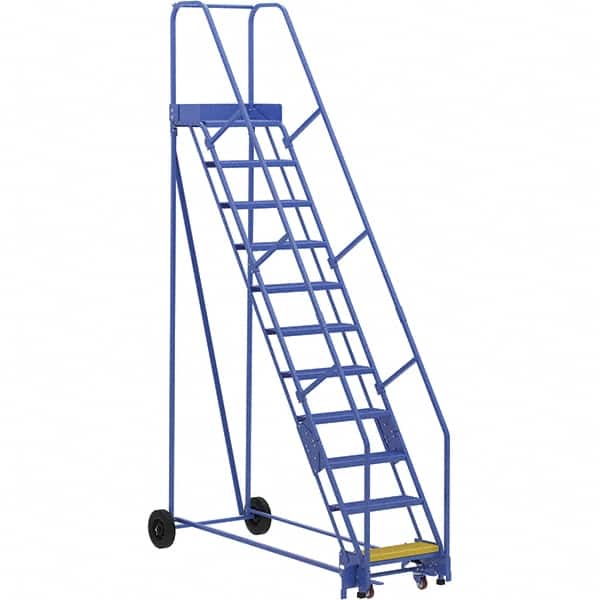 Vestil - 140" High 350 Lb Capacity 11 Step Ladder - USA Tool & Supply