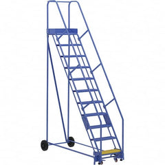 Vestil - 140" High 350 Lb Capacity 11 Step Ladder - USA Tool & Supply