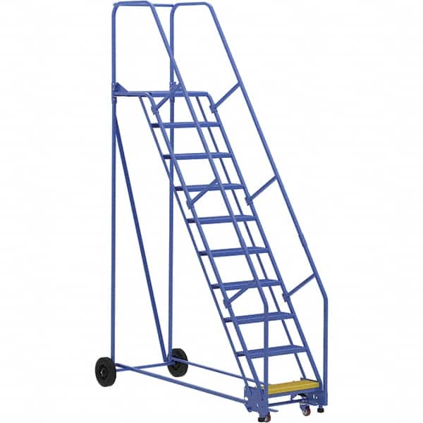 Vestil - 130" High 350 Lb Capacity 10 Step Ladder - USA Tool & Supply
