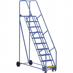 Vestil - 130" High 350 Lb Capacity 10 Step Ladder - USA Tool & Supply